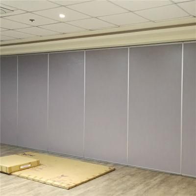 Sliding Aluminium Track Wooden Folding Partition Wall for Classroom