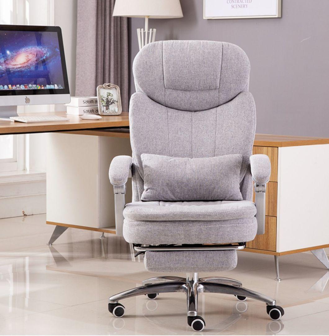 PU Leather Massage Reclining Office Swivel Chair with Arm