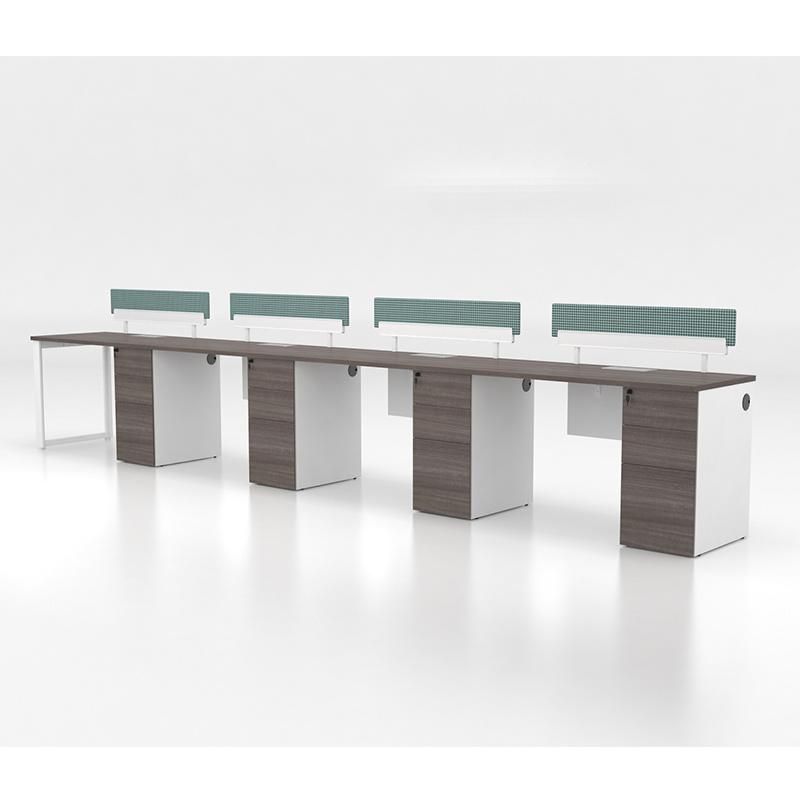 High Quality Modern Computer Office Desk Furniture 4 Person Workststion
