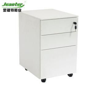 Jeanter Office Furniture 3 Drawer Mobile Pedestal Steel Filing Cabinet
