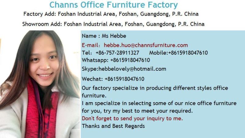 Fashion Furniture Cross White Office Table Staff Desk Workstation