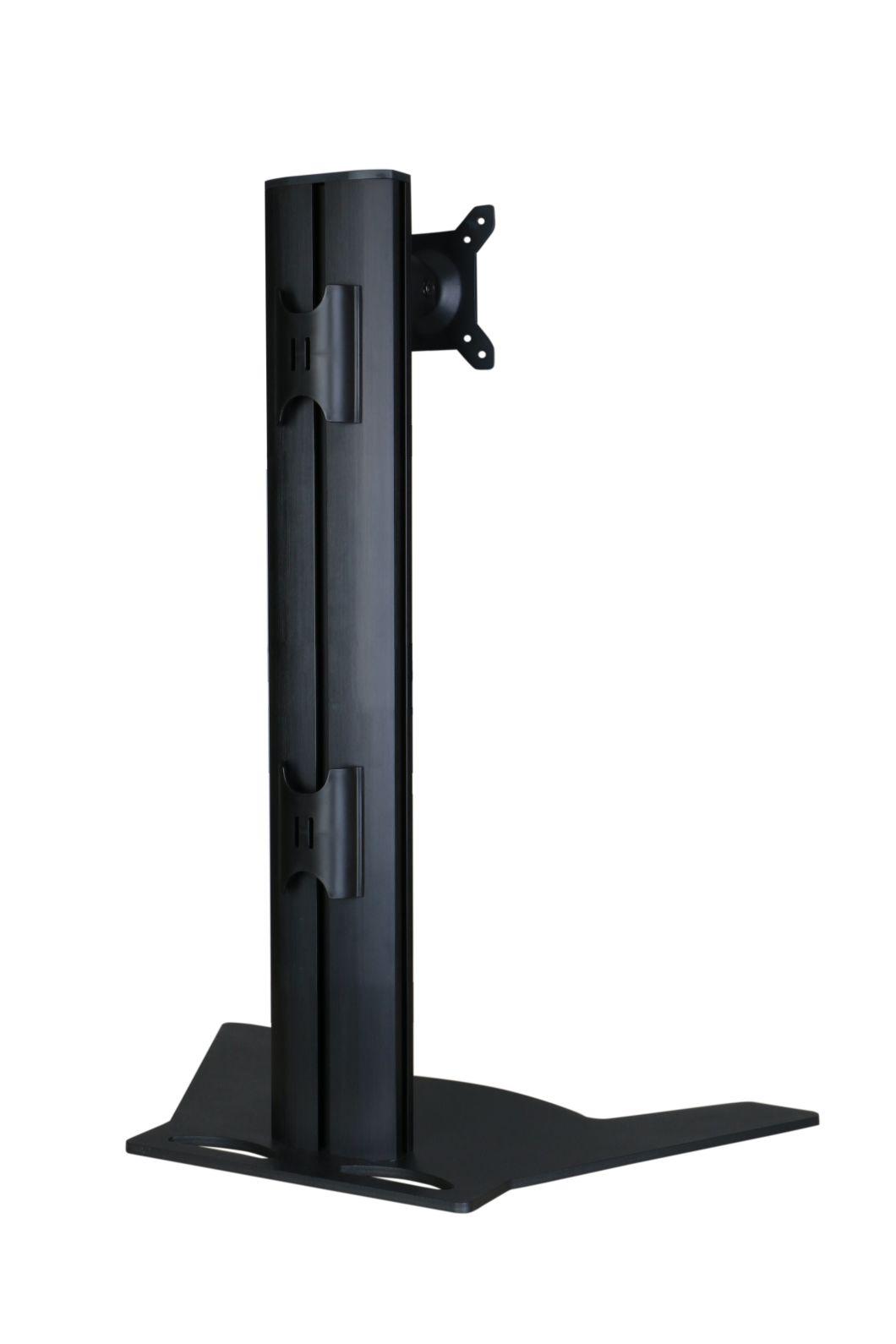 Cheap Desktop & Wallmount Workstation Floorbase 10-32" Height Adjustment (LCD 0001)
