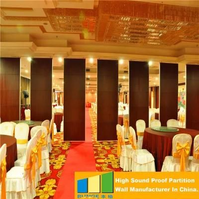 Ebunge Decorative Wooden Restaurant Moving Partition Movable Walls Foldable Wall for Malaysia