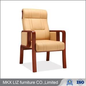 Chinese Factory Wooden Conference Office Meeting Armrest Chair (D356)