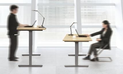 Economical Wholesale Computer Height Adjustable Sit Stand Table Office Standing Desk