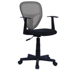 Movable Swivel Child&prime;s Office Mesh Chair with Armrests (LS19GY)