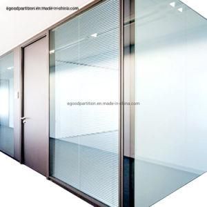 Modular Soundproof Office Dividing Wall Glass Partition with Single or Double Glass