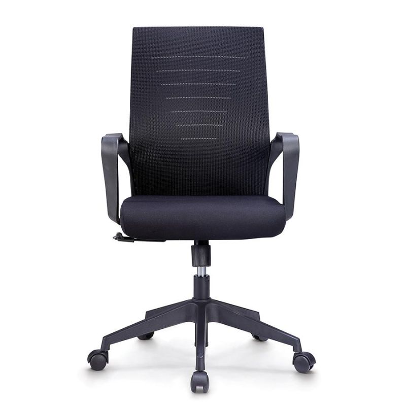 Economical Middle Back Swivel Mesh Stuff Chair Computer Chair