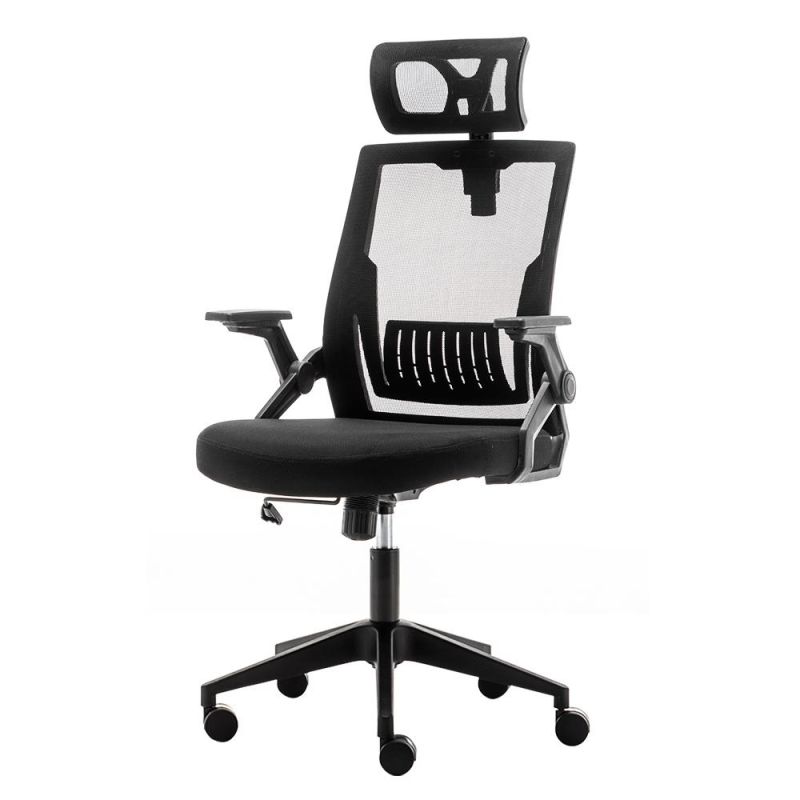 High Back Factory Furniture Modern Ergonomic Swivel Mesh Fabric Home Revolving Recliner Executive Computer Office Chairs