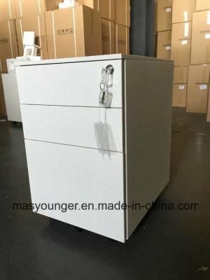 Enhanced Quality 3 Drawer Steel Mobile Office Pedestal