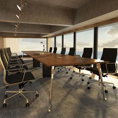 Foshan Office Furniture Manufacturers High Quality 8 Seats Modular White Conference Meeting Table