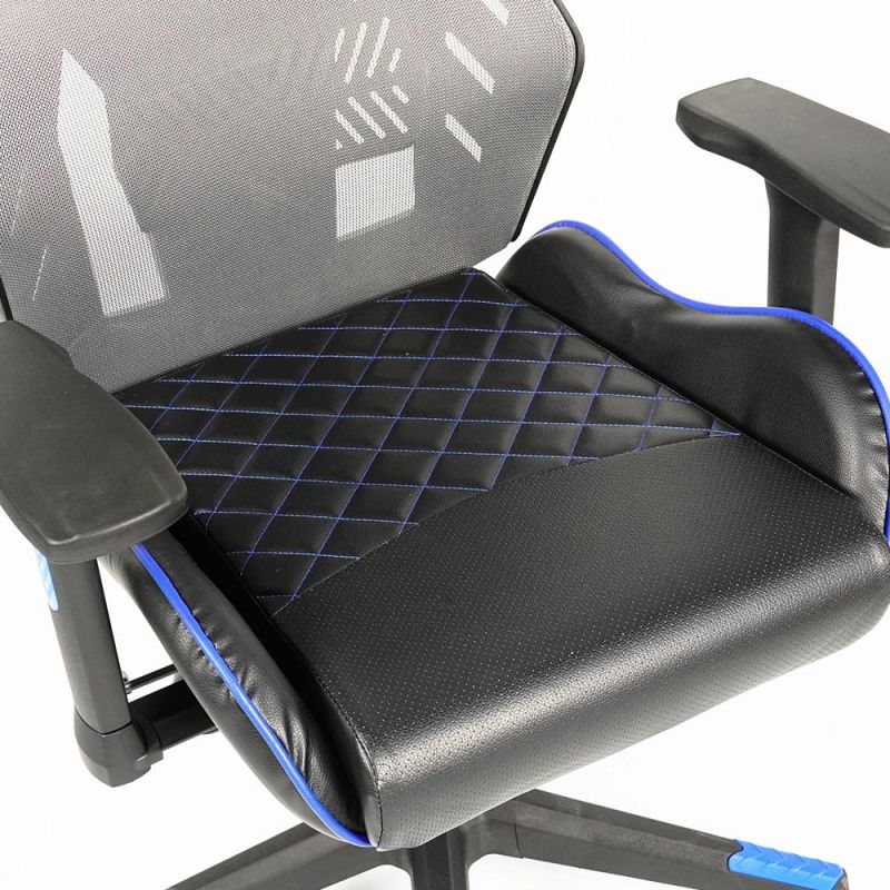 Comfortable Office Furniture Office Desk Chairs with Wheels Mesh Chair Back Fabric Office Chair