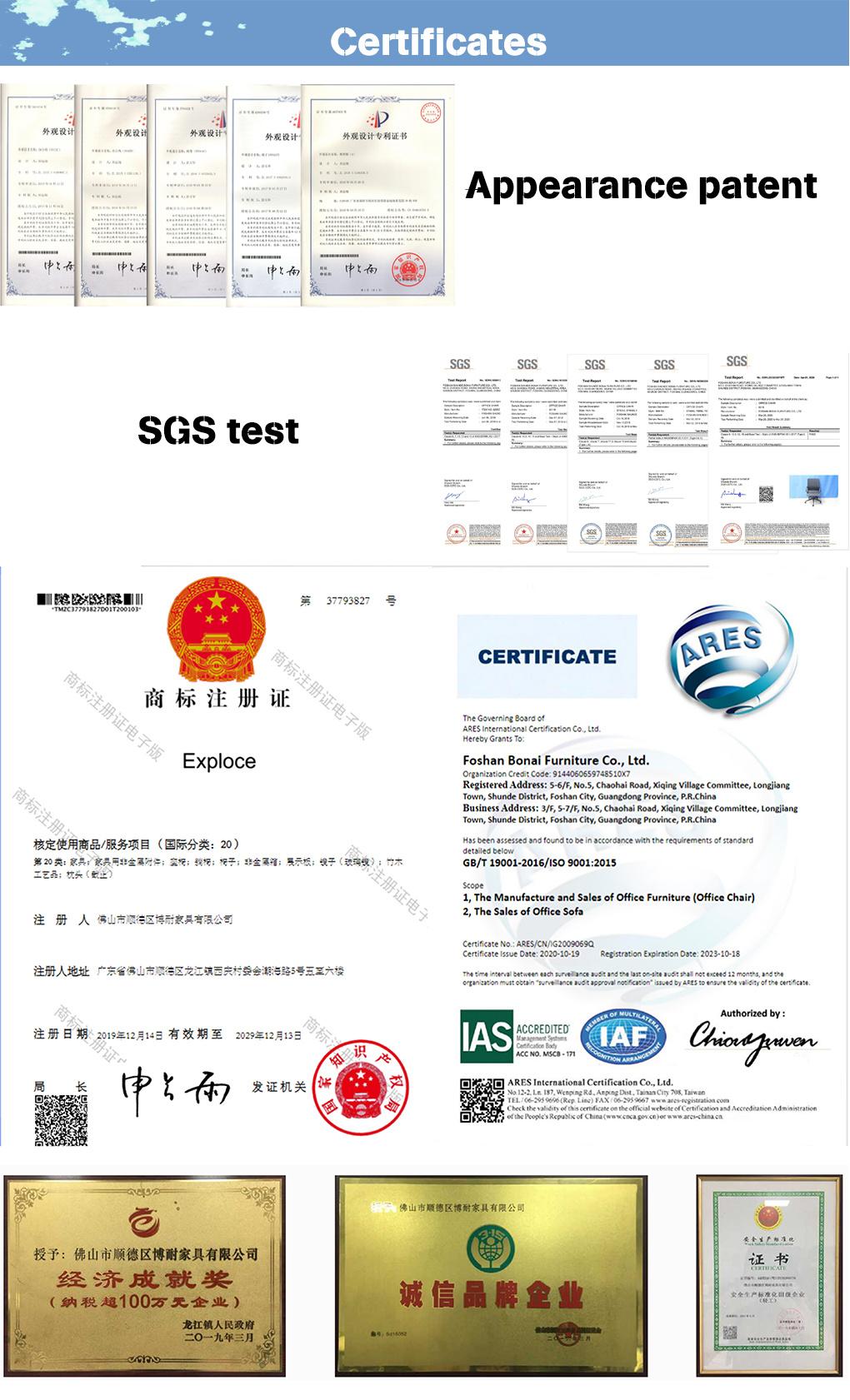 SGS Approved Class 3 Gaslift Cheap Price Folding Computer Chair