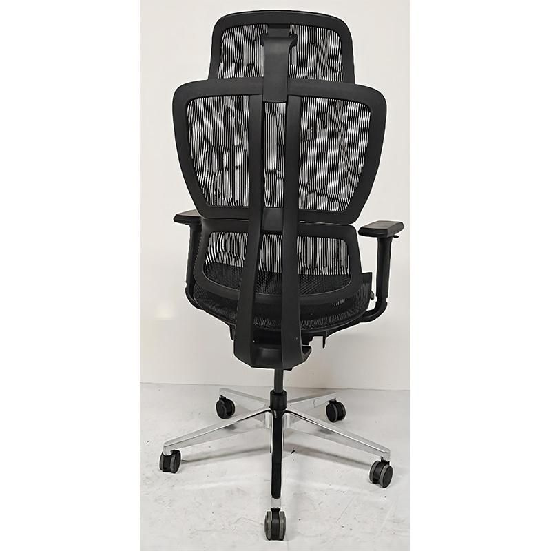 High Back Ergonomic Senior Executive Mesh Chair with Aluminum Chair