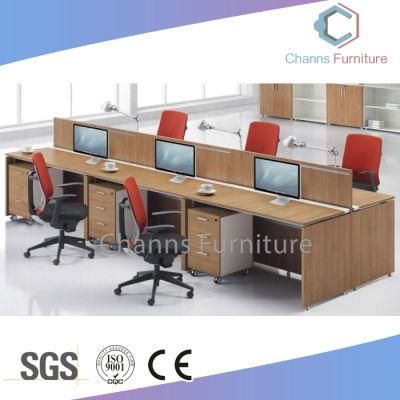 Classical Furniture Wooden Office Linear Workstation (CAS-W41235)