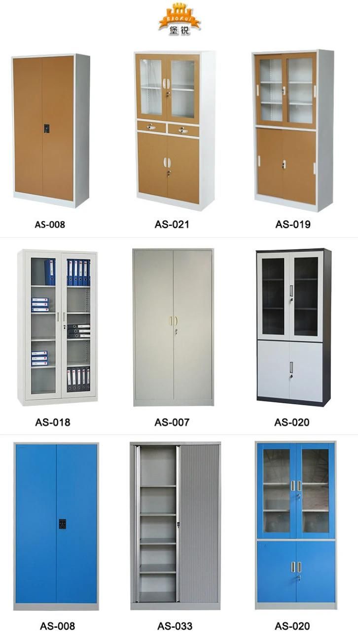 Fas-008 Knocked Down Office Metal Filing Cabinet Steel File Cabinet