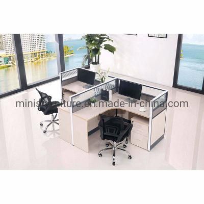 (M-WS206) Simple Office Desk Custom Made Staff Office Workstation