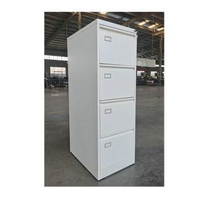 Fas-002-4D Wholesale Metal 4 Drawer File Cabinet Steel Filing Cabinet for Office Storage with Locking Bar