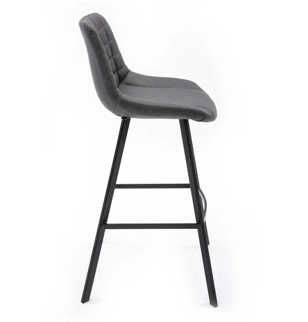 Modern Design Comfortable PU Bar Chair Bar Stool Leisure Chair