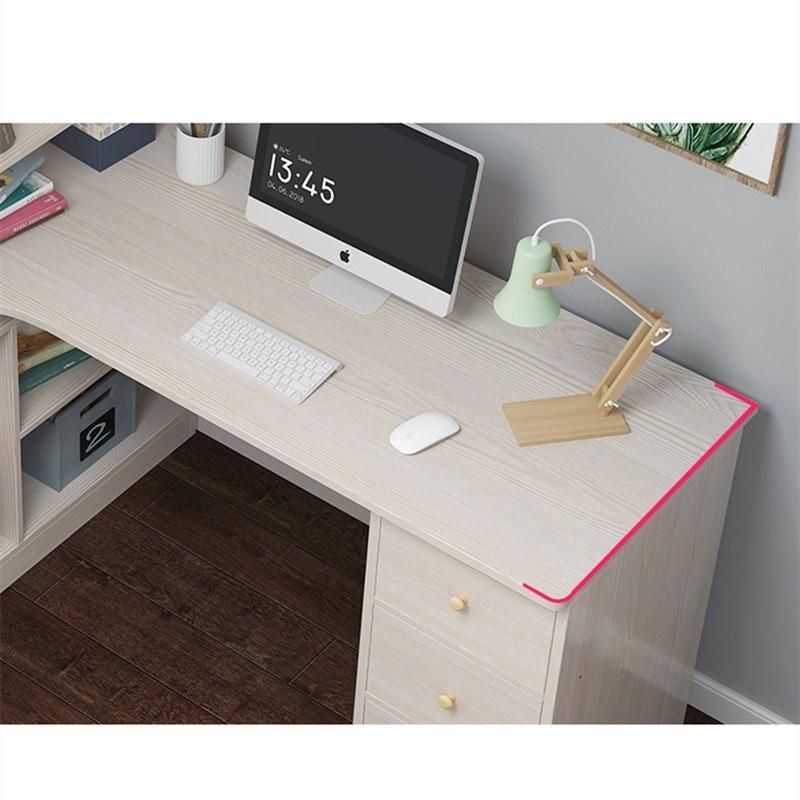 Wardrobe with Computer Desk Desktop Corner Desk Bookshelf