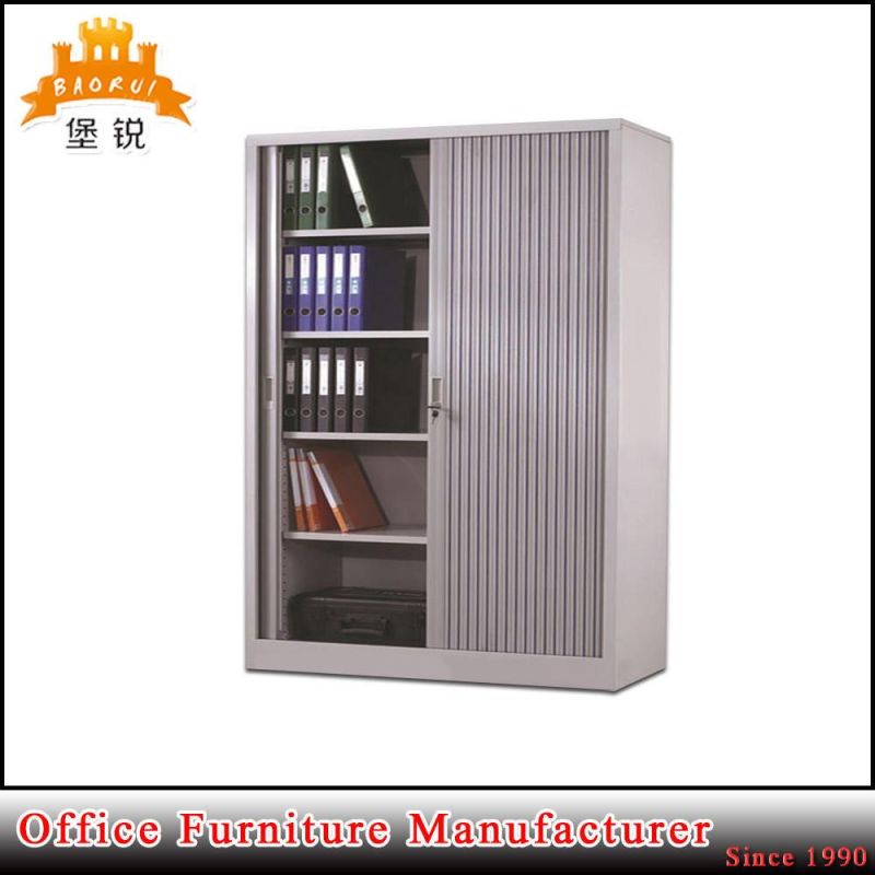 Steel Filing Storage Cabinet with Roller Shutter Doors Used for Office School