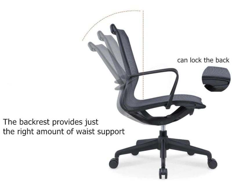 Adjustable Swivel Task BIFMA Factory Computer Mesh Office Gaming Workstation Chair