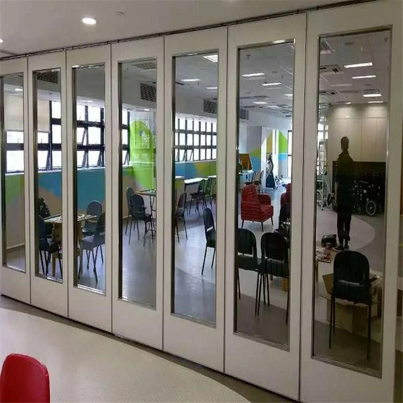 Movable Aluminium Frame Glass Office Partition Wall