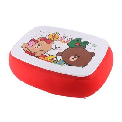 Multi-Function Cheap Comfortable and Portable Plastic Pillow Cushion Table Laptop Computer Cushion Desk for Sofa Bed Travel