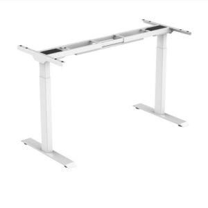 Et122 Dual Motor Rectangular Leg Height Adjustable Desk Frame