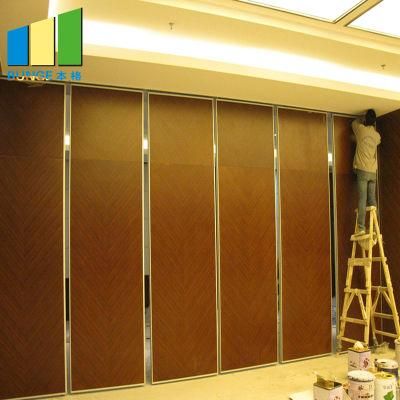 Removable Sliding Wall Wooden Acoustic Room Divider