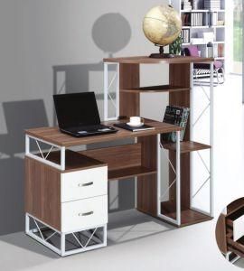 New Design Laptop Desk Computer Desk Office Table MDF with Kd Metal Tube Good Home Office Furniture for Study Desk Student Table 2019