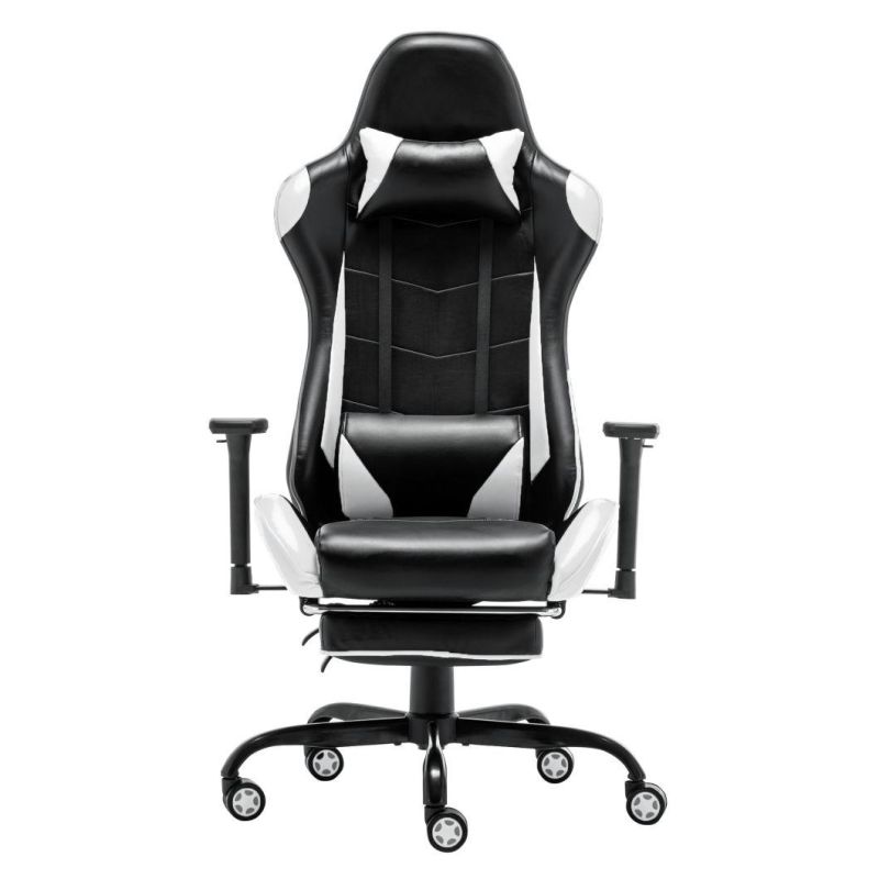 High Quality Ergonomic Silla Gamer Luxury Swivel Cheap PU Leather Racing Gaming Chair