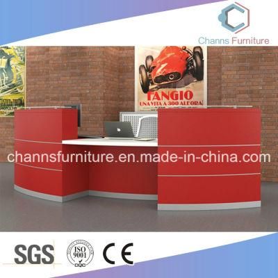 Hot Sale High Quality Office Furniture Mixed Color Reception Desk