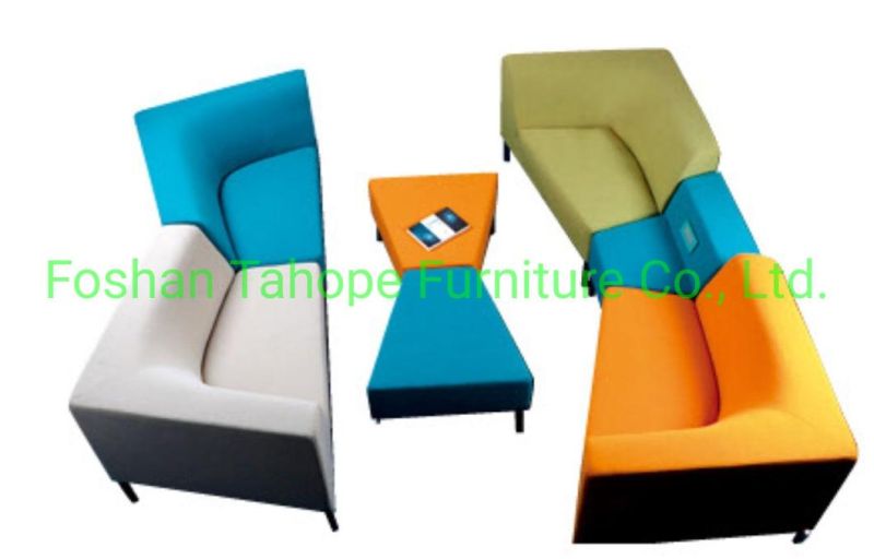 Office Leisure Sofa Fabric Sofa Sectional Modular Sofa Design