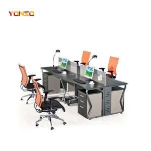 Office Partition Cubicle Workstations Office Furniture Office Work Station for 4 Person