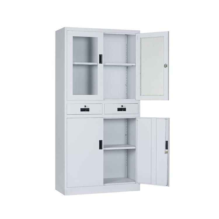 Sliding Door A4 Metal Office Cabinet Filing Cabinet with Drawers
