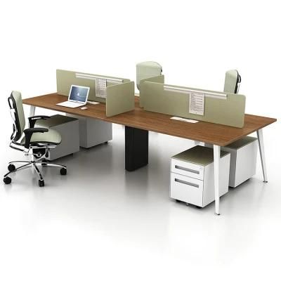 High Quality Office Modular 4 Seat Computer Desk Workstations