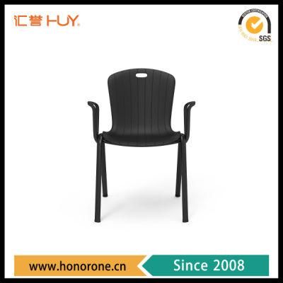 PP Fiberglass Link Chair Plastic Chair with or Without Tablet