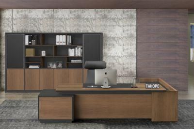 Unique Design Wooden Computer Manager Executive Office Table