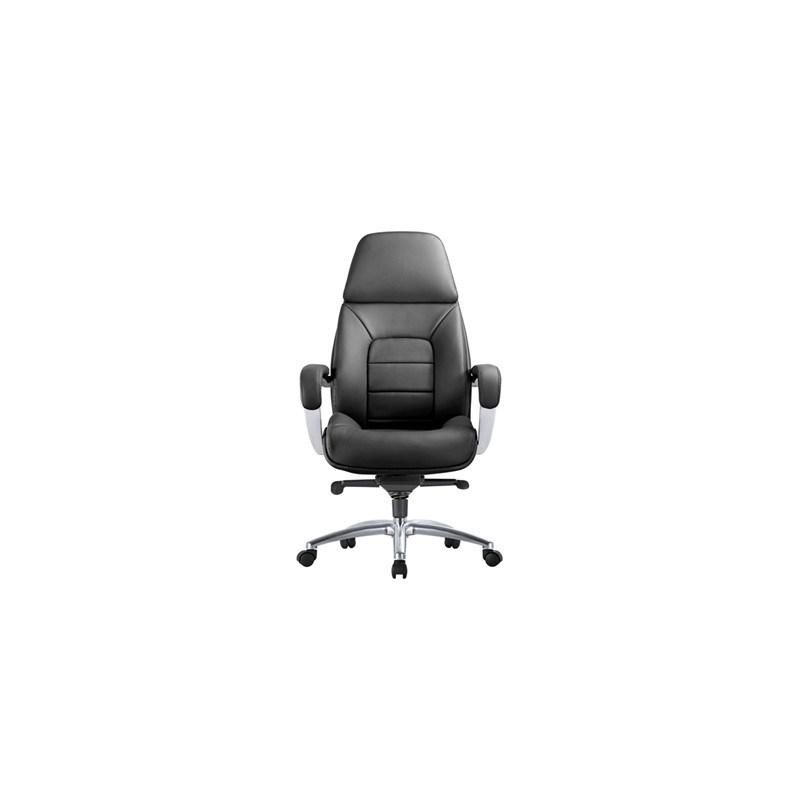 Ergonomic Adjustable Half Leather Boss Tilting Swivel Home Office Executive Office Chair