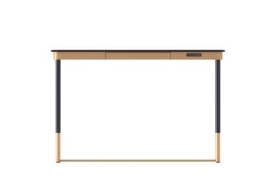 Metal Carton Export Packed Solid Wood Lingyus-Series Standing Table with Factory Price