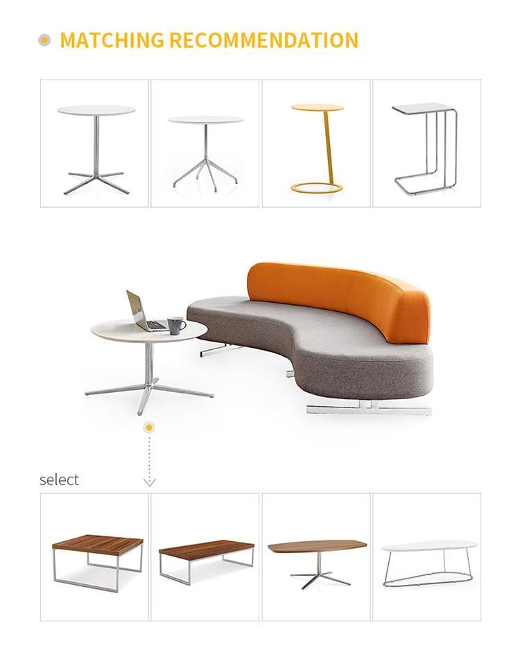 Office Sofa Set Office Leisure Chair Modern Fabric Office Sofa