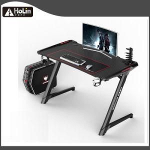 Computer LED Gaming Desk Black PC Game Table Fashion Workstation Desk
