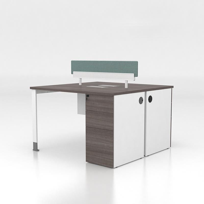 High Quality Modern Design Office Desk Furniture Two Seat Office Workstation