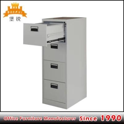 4 Drawer Steel Filing Storage Metal Drawers Cabinet