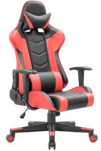 Oneray Hot Sells Custom Cheap High-Quality All Black Nylon Wheel Lying Small Tray Office Chair Game Lounge Chair