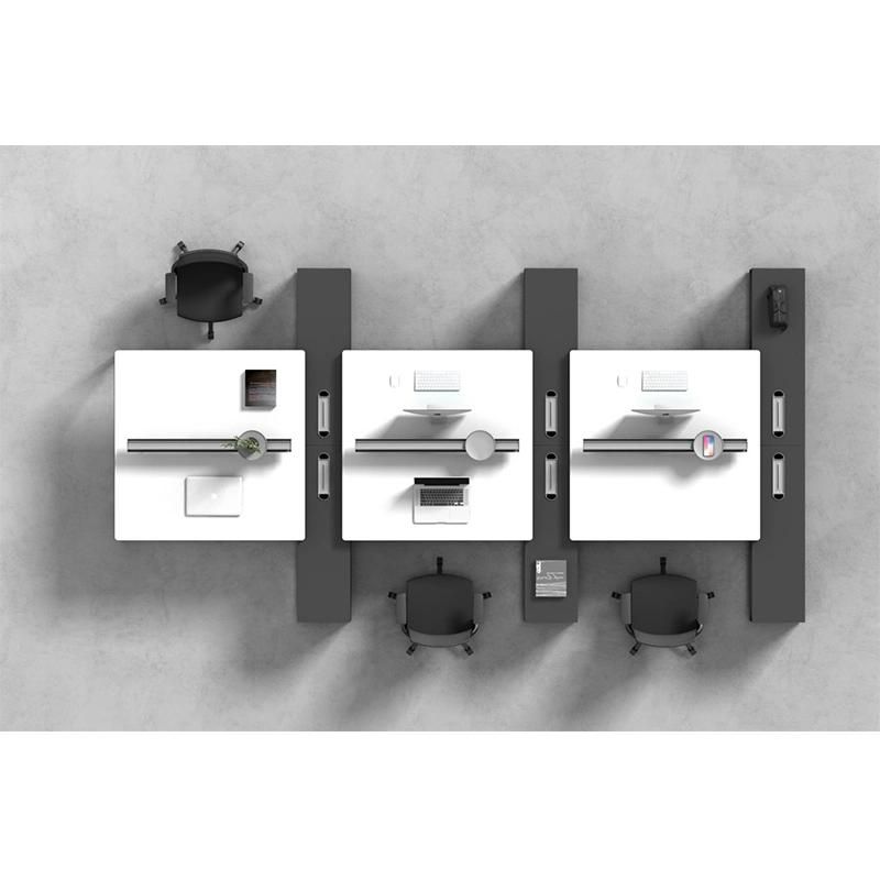 High Quality Modern Office Desk Furniture 6 Person Office Workstation