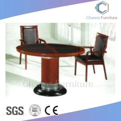 Modular Round Desk Veneer Hotel Furniture Home Meeting Desk (CAS-VMA15)