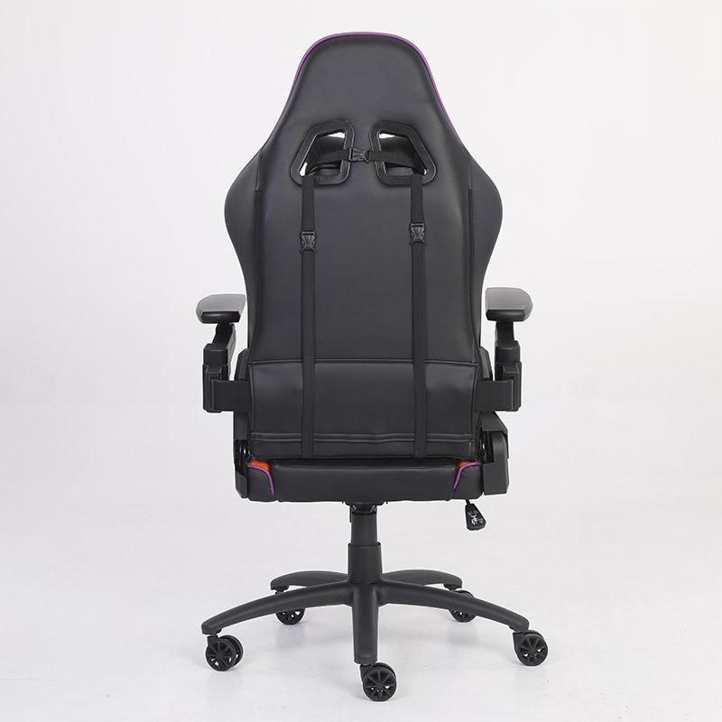 5D Armrest Aluminum Base Magnetic Pillow Lumbar Adjuster Gaming Chair