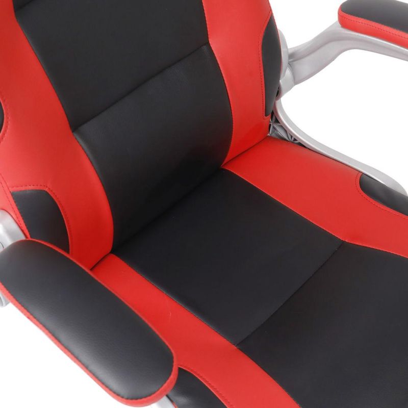 Racing Style High-Back Leather Swivel Chair Racing Seat Office Chair